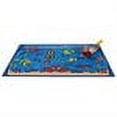 thumbnail image 2 of Carpets for Kids 8900 Literacy Alphabet Aquarium Kids Rug Rug Size: 510" x 84", 2 of 2