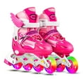thumbnail image 2 of Patins Réglables Patins en Ligne avec Roues Lumineuses pour Enfants et Adultes Intérieur Extérieur Mise en Forme Patins en Ligne, 2 of 6