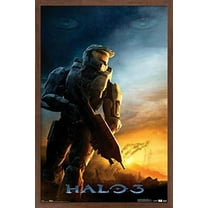 Halo 3 - Awakening Wall Poster, 14.725" x 22.375", Framed