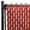 Redwood, variant on Chain Link Fence Privacy Blade Slates with Bottom Lock 5x10 Ft Brown for Gardening, Privacy, Outdoor Wall, Balcony, Patio, Yard, Safety Fence Screen Cover for Dog, Cat, Pet Hedge Slats