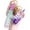 Purple, variant on Luminous Lovely Summer Colourful Bean Bubble Tea Keychain Milk Tea Cup Keyring Moving Sand Key Chain Ring Bag Pendant