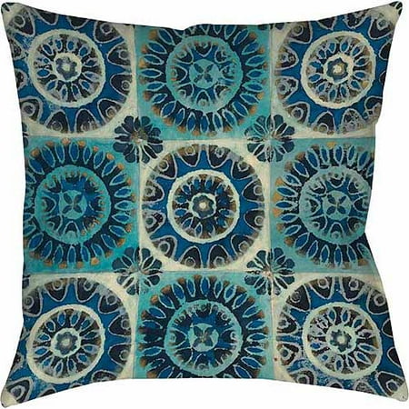 IDG Floral Tile Suzani Indoor Pillow