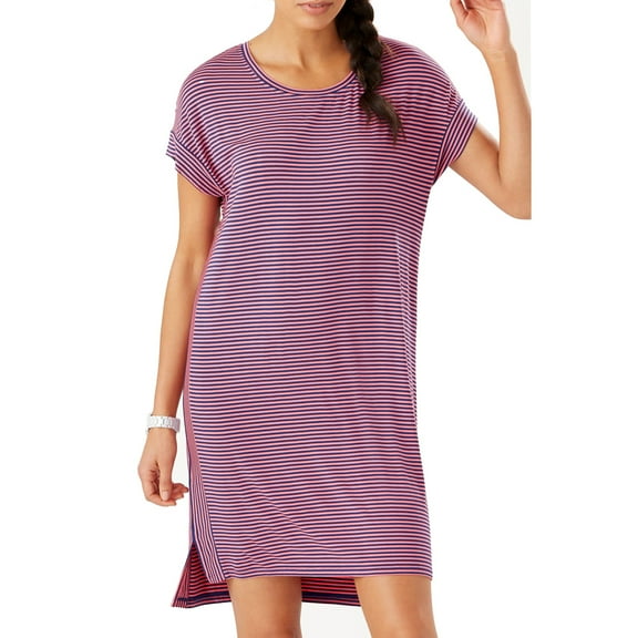 Tommy Bahama Cassia Striped T-shirt Dress, Tutti Frutti, Small