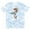 Tie Dye Blue, variant on Inktastic Cute Cookie Cutter Baker Shark with Cookies T-Shirt