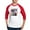Red/White, variant on CafePress - I'm Cool I Go To School - Cotton Baseball Jersey, 3/4 Raglan Sleeve Shirt
