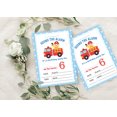thumbnail image 4 of Darling Souvenir White Birthday Invitation Card Printable Elegant Fill or Write In Blank Party Invites 28 Pcs 5 x 7 Inches, 4 of 5