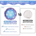 thumbnail image 5 of Frozen Birthday Party Decorations - Serve 24, Snowflake Party Supplies, Winter Wonderland Disposable Tableware Include Plates, Napkins, Cups, Forks, Knives, Spoons for Christmas, 5 of 7