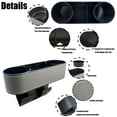 thumbnail image 5 of KY Car Cup Holder Expander Organizer,Multifunctional Cup Drink Holders with PU Leather Cover,Side Insert Center Console Seat Gap Filler Storage Box for Mug Bottle CellPhones Keys Coffee Coasters Cards, 5 of 6