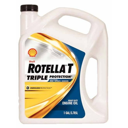 Shell Gas Oil - Shell Oil 550019913 550019913; Rotella T 15W40 Cj4 Gallon (Pack Of 3)