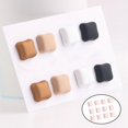 thumbnail image 3 of 12 Piezas Mujeres Metal Magnetismo Hijab Broche clip set Bufanda Hebilla Musulmán Tocados Hechos DIY Accesorios de Decoración Beige, 3 of 8