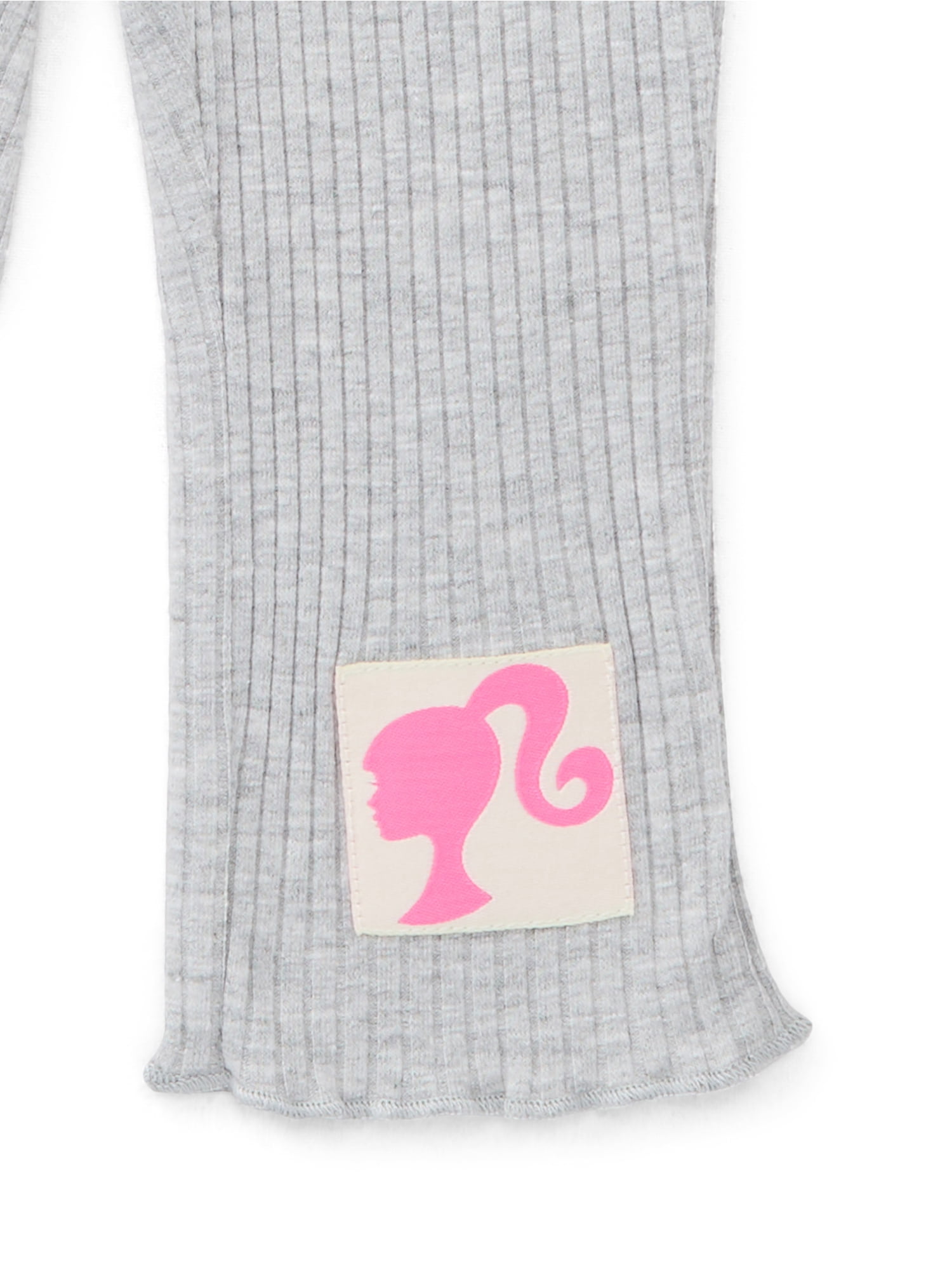 Barbie Baby Girls Long Sleeve Collared Tunic and Leggings Set, 2-Piece, Sizes 0/3M-24M