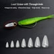 thumbnail image 4 of Toystoory Colgante de ojiva de con agujero pasante, pared interior lisa, diseño aerodinámico, pesos, superficie brillante, equipo de pesca Pescar 14g Toystoory OD020945-06, 4 of 6