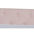 thumbnail image 7 of Baxton Studio Larkin Modern and Contemporary Pink Velvet Fabric Upholstered Full Size Daybed with Trundle, 7 of 7