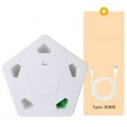 thumbnail image 1 of Electric Interactive Cat Toys, Automatic 5 Hole Whack-a-mole Mouse Toy Box, USB Rechargeable Smart Cat Toy with Moving Feathers, 1 of 5