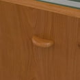 thumbnail image 4 of Series A 48W Desk with Drawers in Natural Cherry and Slate - Engineered Wood, 4 of 5