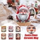 thumbnail image 2 of Ruifaya Tazas de café navideñas, tazas navideñas de cerámica de 11 oz con asa de Papá Noel, taza de café navideña, juego de tazas de Papá Noel con texto "Merry Christmas" para adultos, mujeres y hom, 2 of 7