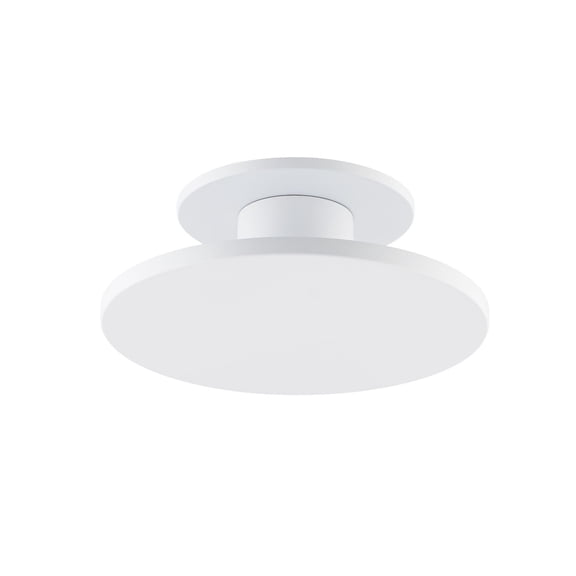 FM-250708-CS-WT WAC Limited Twist-N-Lite - 10W 1 LED Indirect Semi-Flush Mount-8 Inch Tall and 2.88 Inch Wide-White Finish