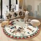 thumbnail image 3 of Cartoon Children's Rugs for Bedroom Cute Round Living Room Decoration Carpet Fluffy Soft Plush Floor Mat Home Thick Bedside Rug My Lux Decor Round, 3 of 7