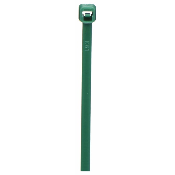 Cable Tie, Standard, 14.5 in., Grn, PK100