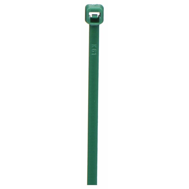 Attache-câble, Standard, 14.5 Po., Vert, PK100