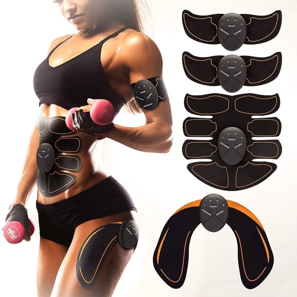 CNKOO Abs Stimulator Ab Stimulator Rechargeable Ultimate Abs Stimulator for Men Women Abdominal Work Out Abs Power Fitness Abs Muscle Training Workout Equipment Portable