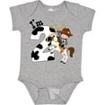 thumbnail image 3 of Inktastic I'm Two-cowboy riding horse birthday Boys Baby Bodysuit, 3 of 5