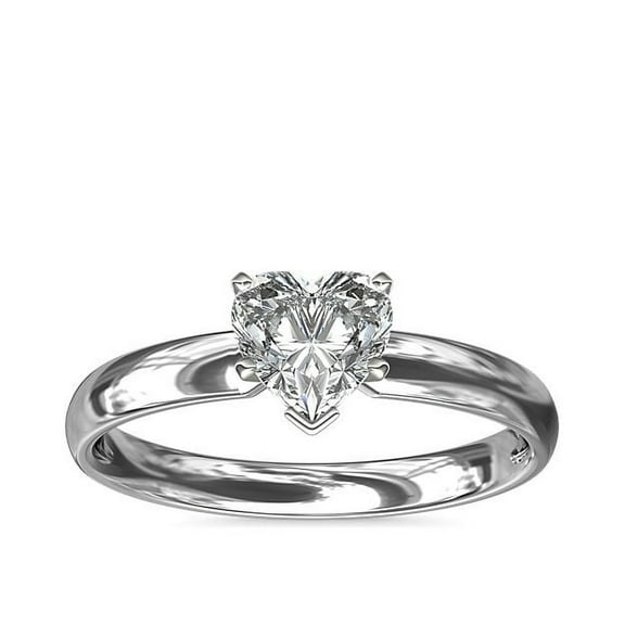 2.00 Carat Brilliant Heart Cut Natural Diamond Unique Solitaire Ring for Women Solid 950 Platinum Size 7 by Diamond-Capitals