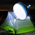 thumbnail image 1 of Linterna LED para acampar, linternas portátiles de supervivencia, senderismo, tiendas de campaña, lámparas portátiles para jardín, iluminac Azul Baoblaze Luz de tienda al aire libre, 1 of 8