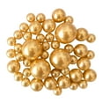 thumbnail image 3 of Opvise 150Pcs Floating Beads No Hole Floating Highlight Eye-catching Round Beads Vase Filler Faux Pearl Home Supply S, 3 of 8