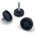 thumbnail image 2 of Diámetro 30*1/4M6M8 Pie ajustable Patrón cónico lateral Hardware Plástico Pie ajustable Almohadilla Tornillo Aumento Pie ajustable, 2 of 3
