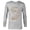 Athletic Heather, variant on Disney Princess Celebration Minimalist Lines Frozen Elsa - Long Sleeve T-Shirt for Men - Customized-White