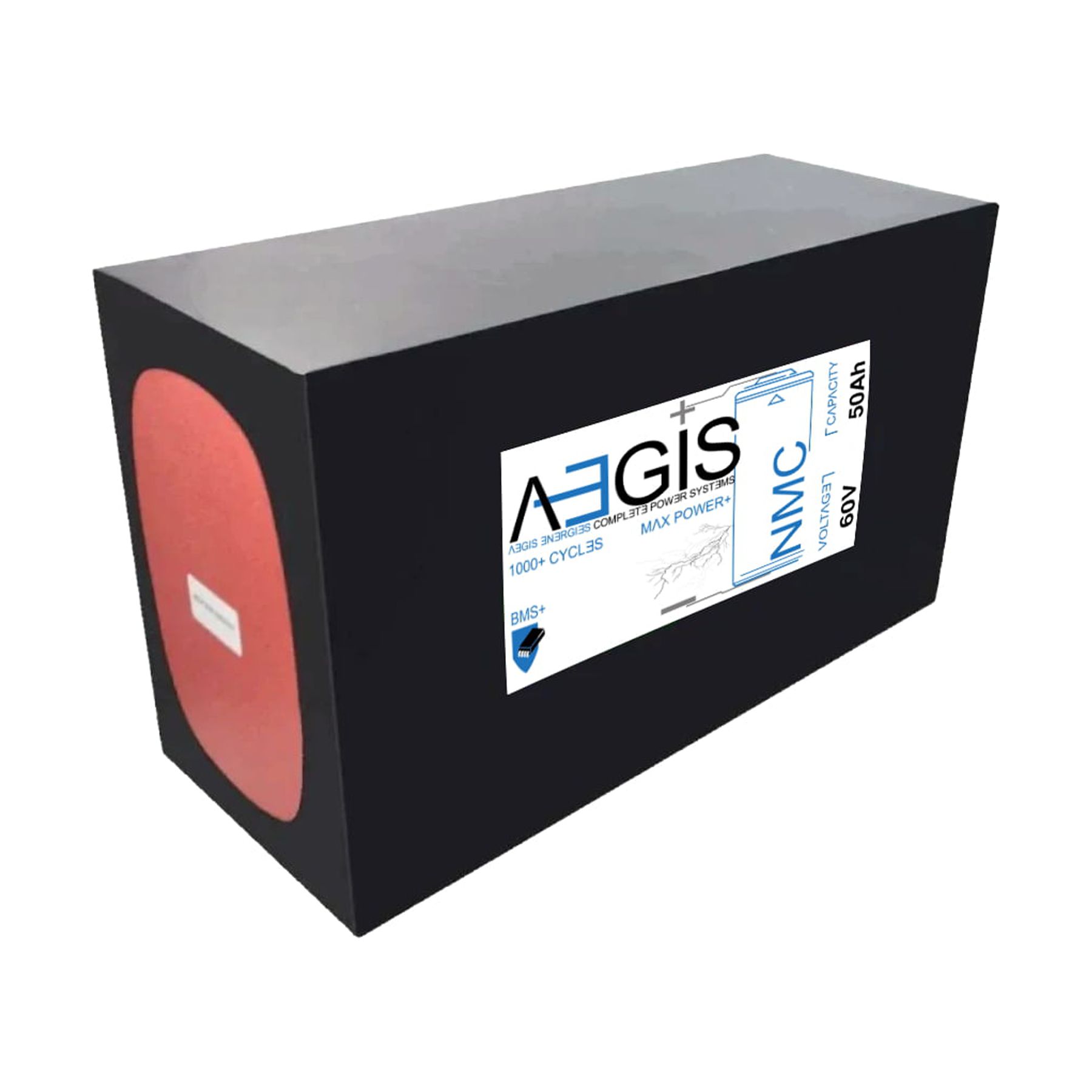 Aegis Battery 60V 50Ah Lithium Battery - NMC Deep Cycle Lithium-ion