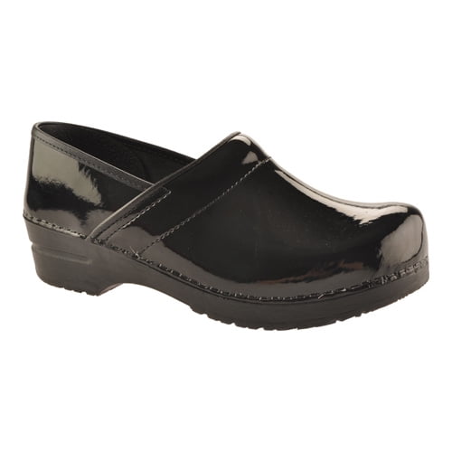 Women's Patent Professional Clogs And Mules Shoes