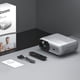 thumbnail image 2 of Mini proyector HD 1080P WiFi 4K Proyector portátil Pantalla de 80 pulgadas (Android Reino Unido), 2 of 8