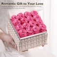 thumbnail image 3 of Rosas preservadas Eterfield Forever Flowers 16 rosas rosas, 3 of 6