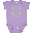 thumbnail image 3 of Inktastic Hannukkah Happy Llamakkah with Menorah Boys or Girls Baby Bodysuit, 3 of 5