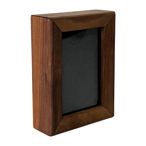 para fotos, almacenamiento de escritorio, decoración, oficina, rectangular, refrigerador, madera, colocación versátil, regalos, exhibición de