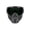 02-Black, variant on Tactical Face Mask with Detachable Goggles Combo, Wind Dust Sand Proof Protective Face Shield, Impact Resistant Full Face Mask for Adult Airsoft Paintball Motorcycle Cycling Outdoor Shooting-Clear