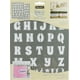 Pochoirs d'Alphabet Americana 8.5"X11"-Funky Flair, 2 Feuilles/pkg – image 1 sur 2