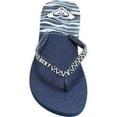 thumbnail image 2 of Roxy Women's Lei Bead Embroidered Slip-on Sandals Flip-Flops, 2 of 5