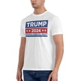 thumbnail image 5 of Yiaed Trump 2024 Keeping America Great Print Mens T-Shirt,Lightweight Cotton Tee, Crewneck T-Shirt For Men Basic Tee Shirt-Large, 5 of 5