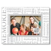 WEDDING ALL OVER etched glass expressions keepsake frame by Sixtrees - 4x6
