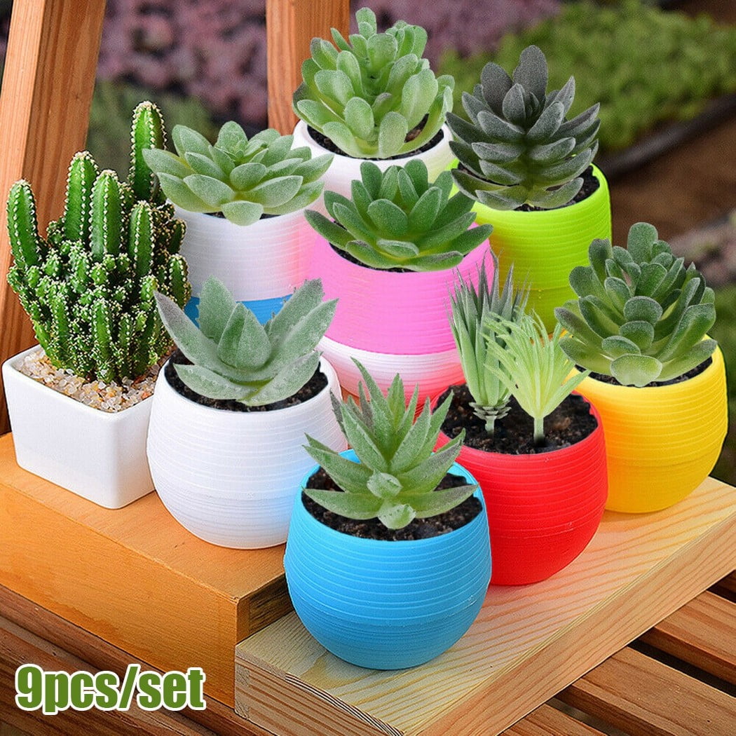 Details about / 12pc Artificial Succulent Plant Assorted Unpotted Home Garden Fake Flowers Decor