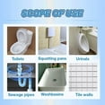 thumbnail image 3 of WUWULE Toilet Cleaner Descaler Super Powerful Bowl Descaler Stain Odour Remover, 3 of 8
