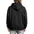 thumbnail image 6 of Njagoc3 Womens Hoodies Solid Color Casual Loose Long Sleeve Pullover Hooded Sweatshirt, 6 of 6