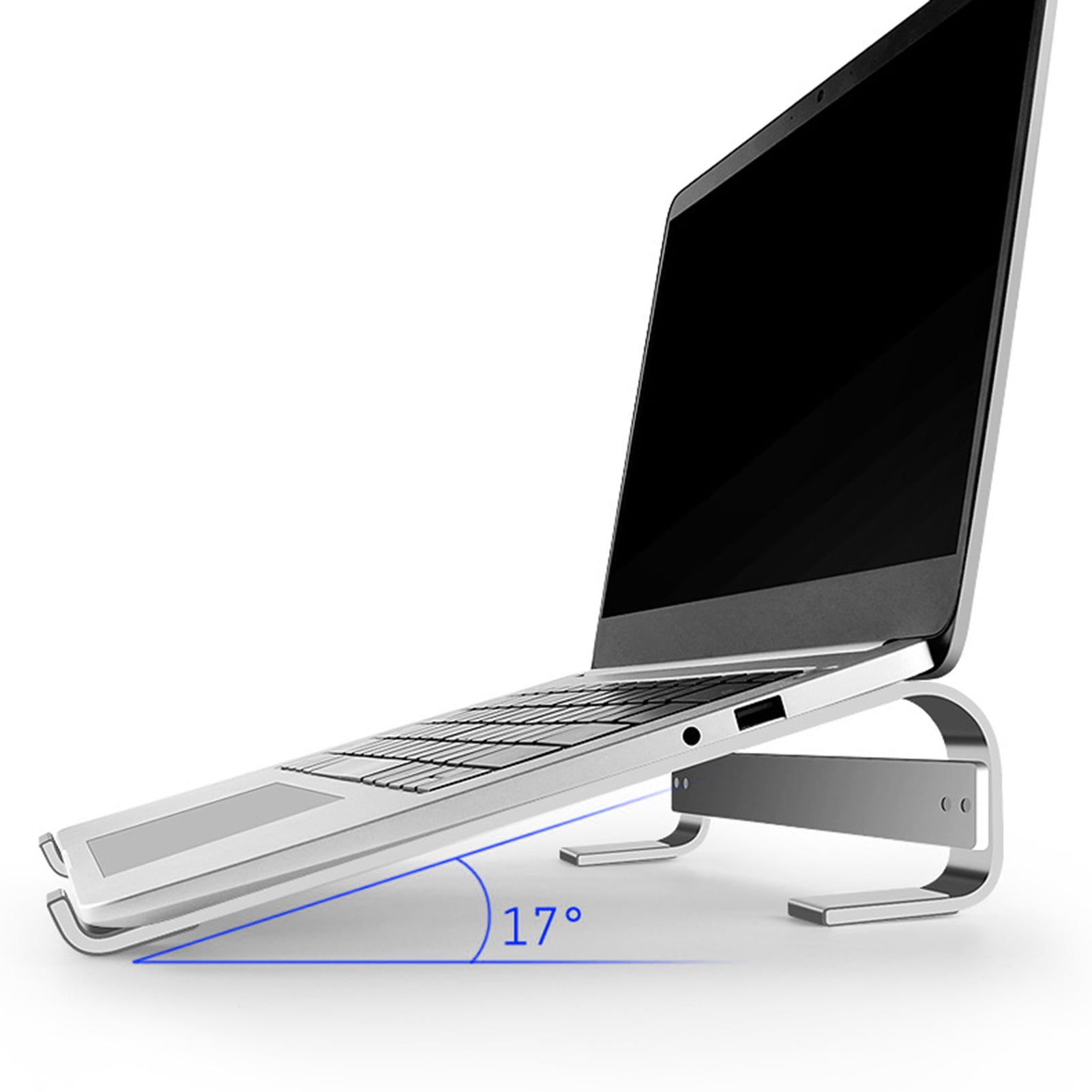 Naierhg Laptop Holder Good Hardness Replaceable Foldable Laptop Radiating Stand for Notebook Computer
