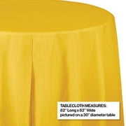 Round Plastic Table Cover