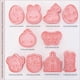 thumbnail image 3 of Fiudx Artículos en oferta con ofertas flash Juego de diez piezas de herramientas para hornear fondant de galletas de Pascua con forma de conejito de Pascua, 3 of 7