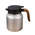 thumbnail image 1 of Elodie Stainless Steel Thermal Carafe Insulation Teapot Hot Water Dispenser Easy to Use silver, 1 of 8
