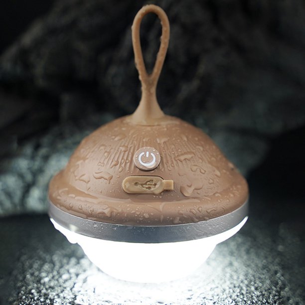 XWSHYW Lámparas y Pantallas Luz Led para Acampar Al Aire Libre, Luz Ambiental Recargable, Luz Portátil para Acampar, Luz de Noche, Luz de Transporte, Luz de Campaña